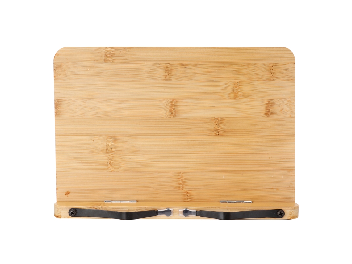 Suporte de Leitura Bambu para Livros com Display Eletrônico