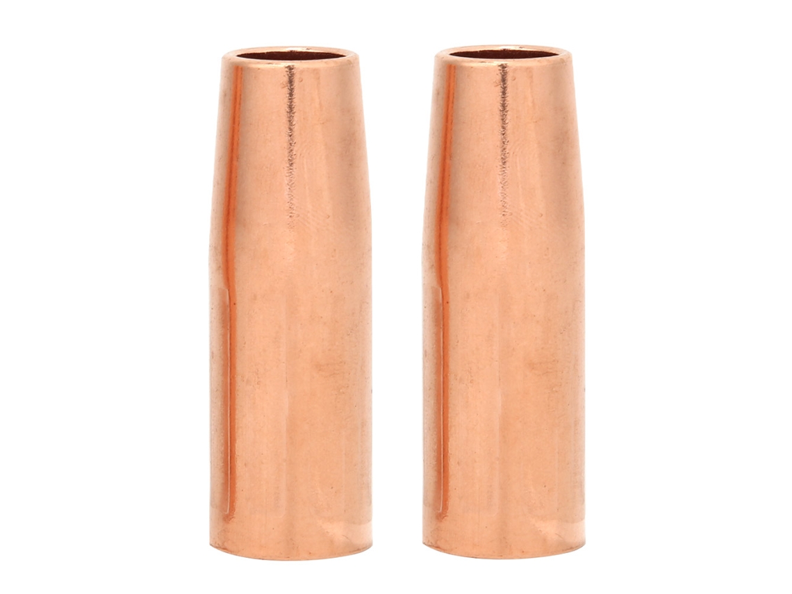 2 Peças De Bico De Pistola De Soldagem Mig 21‑50 1/2 Polegada Para 100l Para Tweco Mini/1
