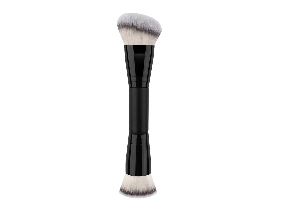 Pincel 2 Em 1 Com Duas Pontas Para Creme E Pó, Para Misturar E Aplicar Líquidos, Pós, Cremes E Blushes. Everley891