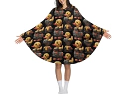 Poncho com Capuz de Patinhos EOOCOO