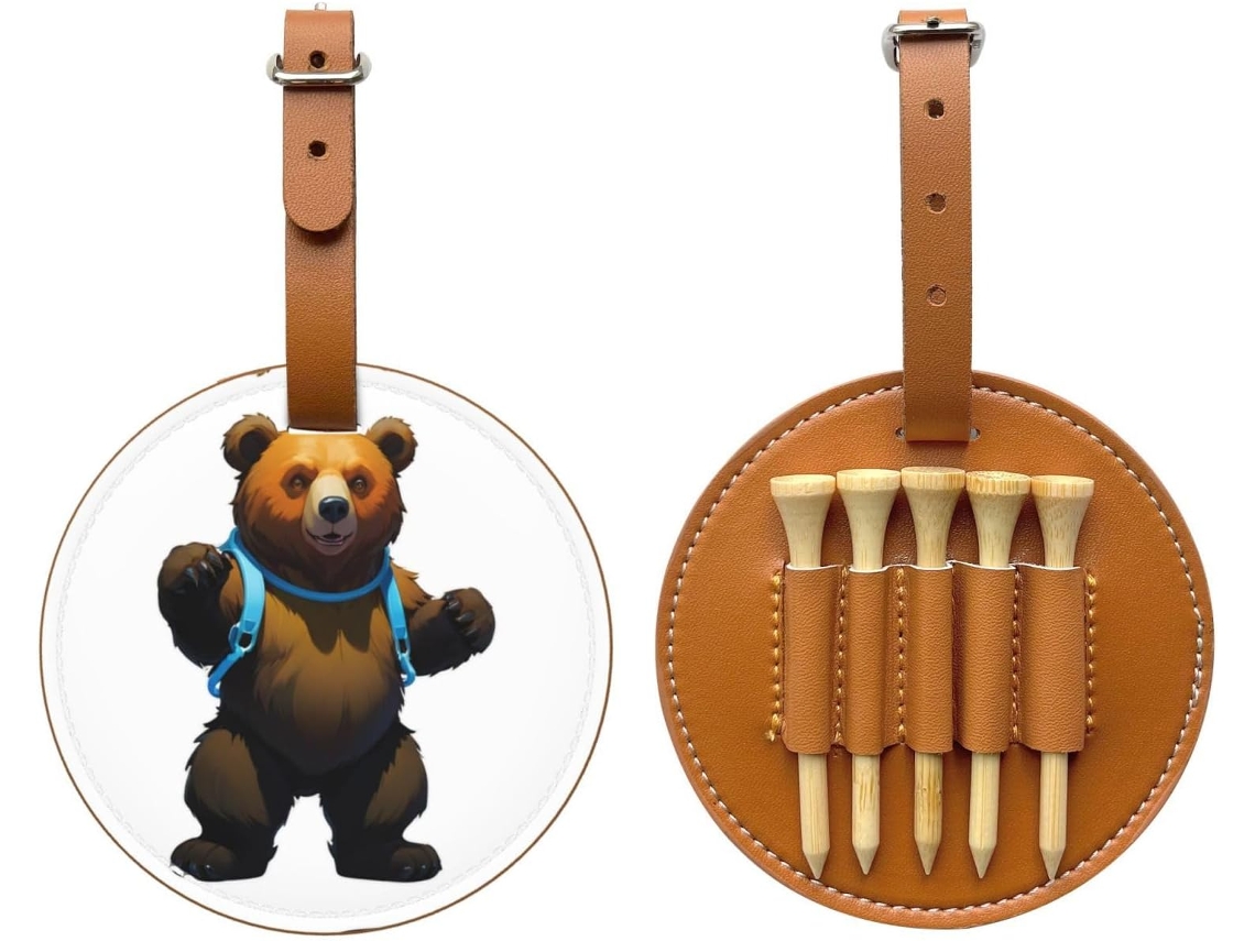 Bolsa com Mosquetão para Tees de Golfe, S/MARCA