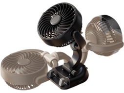 Ventilador Portátil Com Rotação Automática De 160°