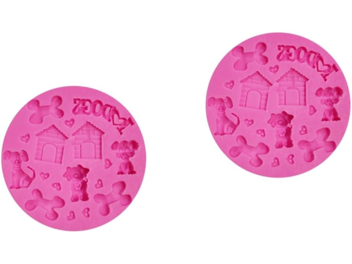 Forma De Silicone Para Bolo, Conjunto De 2, Para Moldar Sobremesas