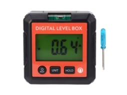 Medidor de Ângulo Digital com Base Magnética 4x90° | S/MARCA