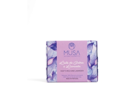 Sabonete De Leite De Cabra E Lavanda Musa
