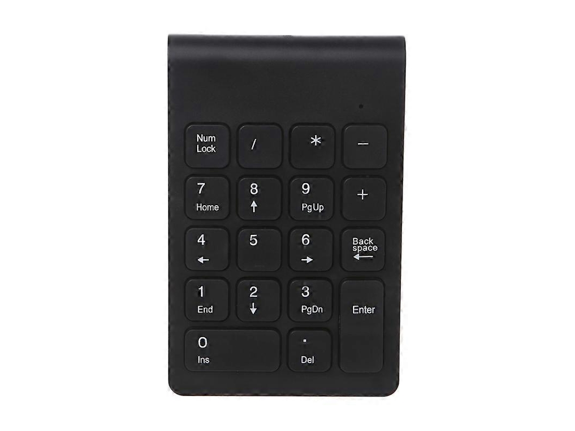 Teclado Digital Sem Fio Portátil 2.4g Com Teclado Numérico Usb De 18 Teclas Everley891