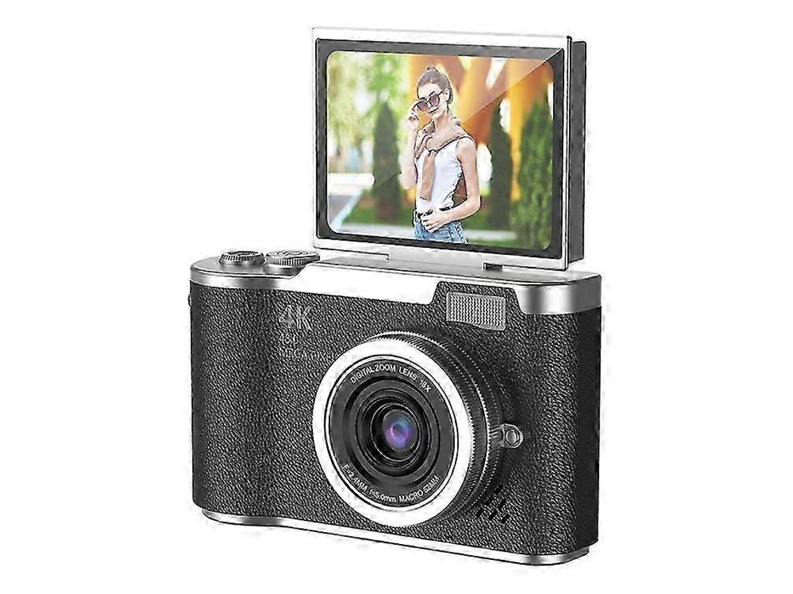 Câmera Digital Lk007 Com Tela Articulada De 2,4 Polegadas, Câmera Ccd Com Zoom De 8x E Leitor De Cartão De 32 Gb..a3