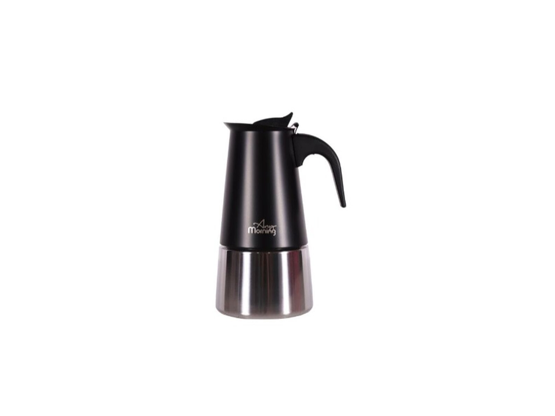 Cafeteira Espresso Any Morning Inox 300 Ml Preta Indução Easy Cleaning