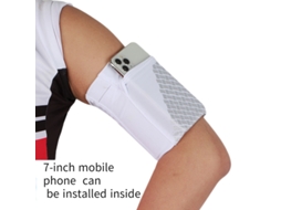 Braçadeira Esportiva Universal Para Todos Os Celulares. Braçadeira Para Celular Ideal Para Corrida, Exercícios E Treinos Na Academia. Compatível Com C