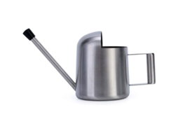Regador de Aço Inoxidável de 300ml com Bico Longo para Bonsai, Flores e Plantas em Jardins, Casas, Escritórios e Varandas AQUAFORGE