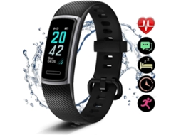 Pulseira Fitness, Pedômetro, À Prova Dágua Ip68, Rastreador De Atividades Com Monitor De Frequência Cardíaca, Fitness Jinyubo Store