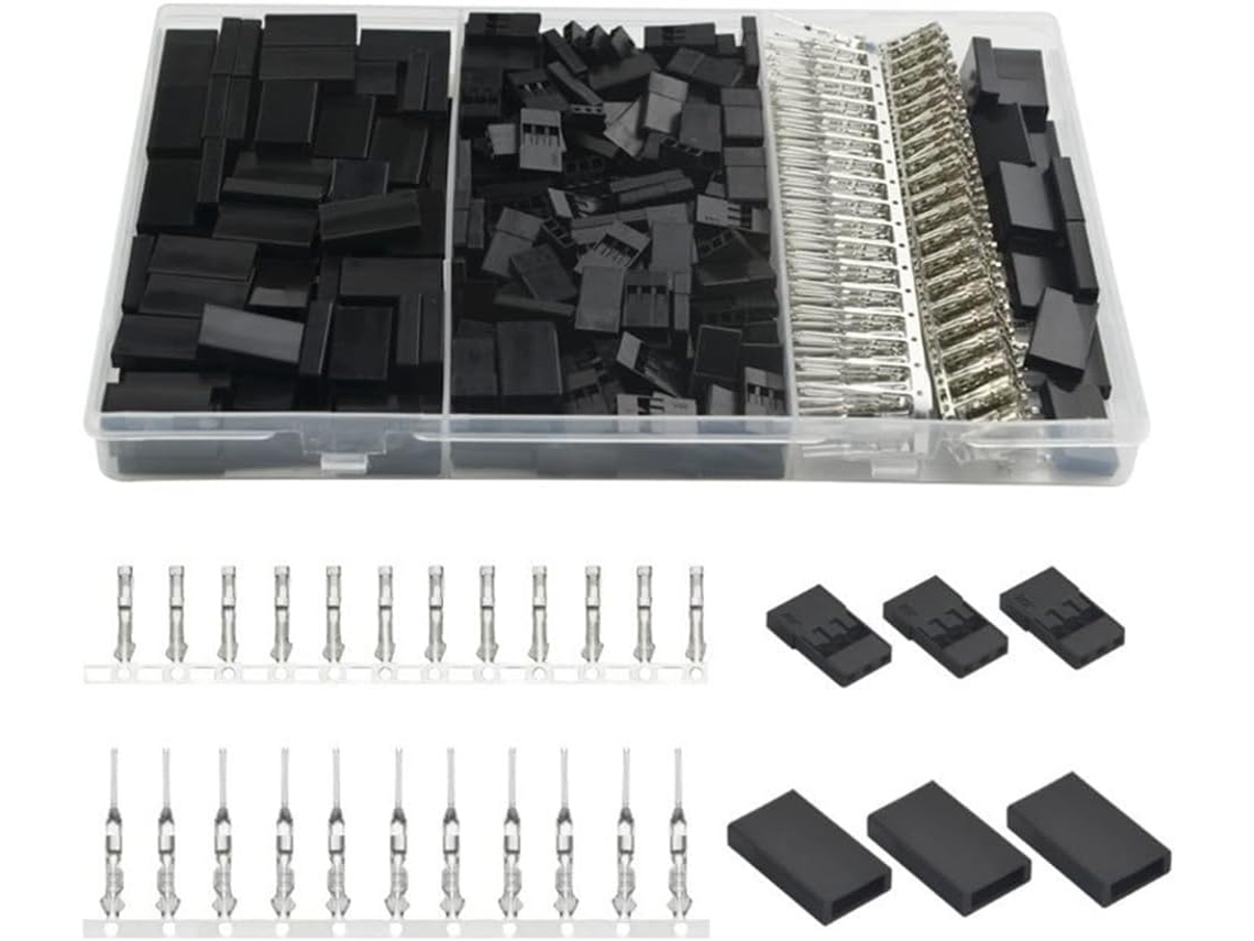 Cabo De Crimpagem Com Conector Servo Universal De 2,54 Mm, Pacote Com 900 Unidades
