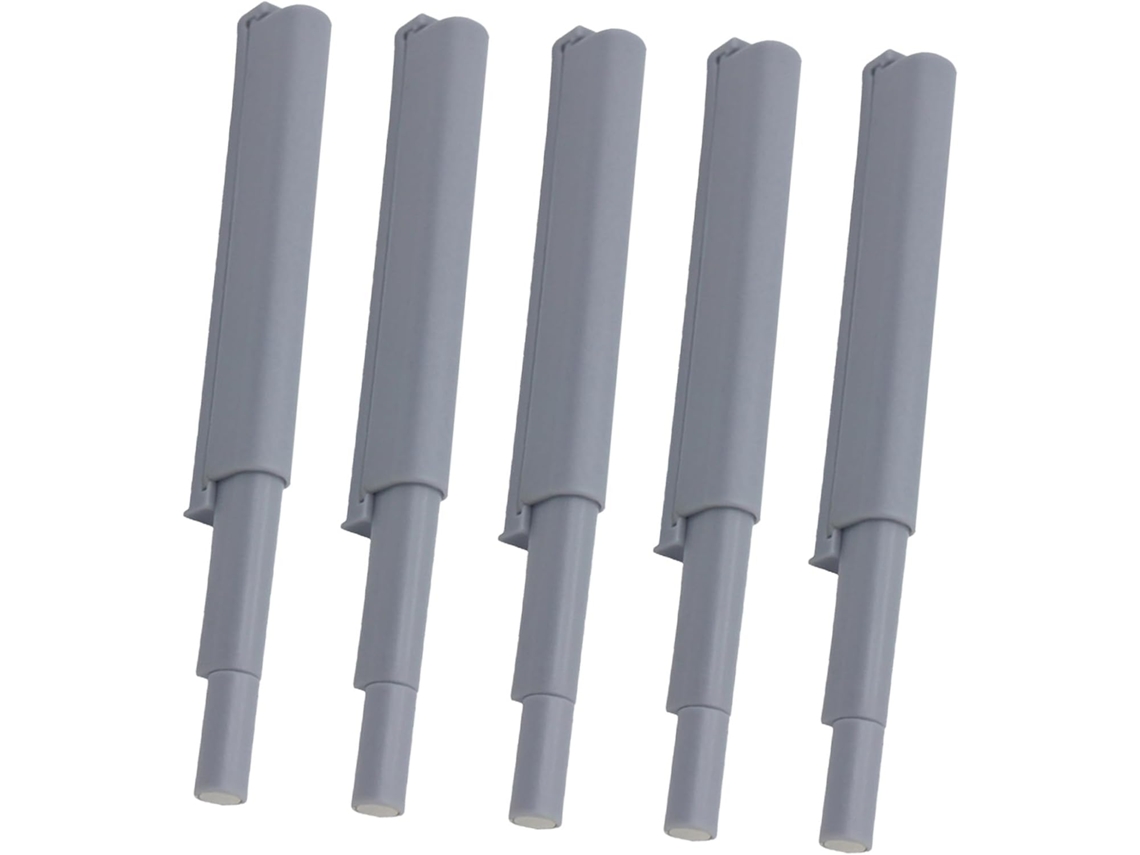 Amortecedor De Porta Armário Baluue, Material Abs, 5 Peças, Para Dobradiças Com Fechamento Suave E Silencioso