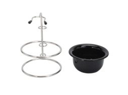Soporte Para Brocha De Afeitar Y Taza De Espuma Resistente Para Hombres