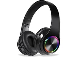 Subwoofer Sem Fio Luminoso De Sete Cores Com Novos Fones De Ouvido, Fones De Ouvido B39 Dobráveis ​​e Conectáveis Ly Ebike