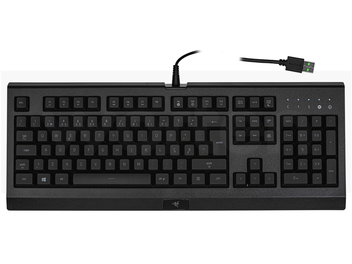 Teclado Gaming RAZER Cynosa Lite (Membrana - Português - Preto)