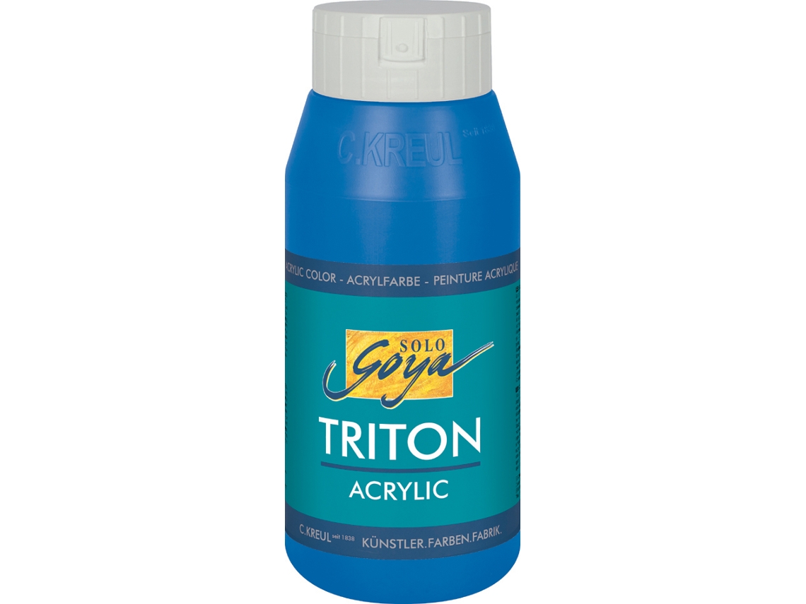 Tinta Acrílica KREUL Solo Goya Triton Vermelho Real 750 Ml