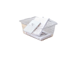 Cesta de armazenamento portátil de alta capacidade para quarto, cozinha, dormitório S/MARCA