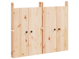 Outdoor Kitchen Door, Outdoor Kitchen Doors Vidaxl Marrom Madeira De Pinho (n/a)