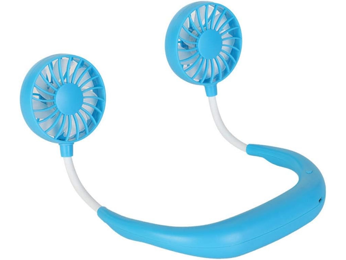Mini ventilador de pescoço dobrável com USB e aromaterapia S/MARCA
