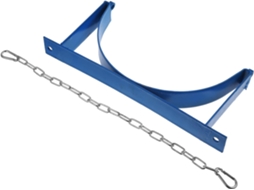 Suporte De Parede Para Cilindro Gás Levemolo, Aço Reforçado, Design Antiqueda, Compatível Com Cilindros De Oxigênio E