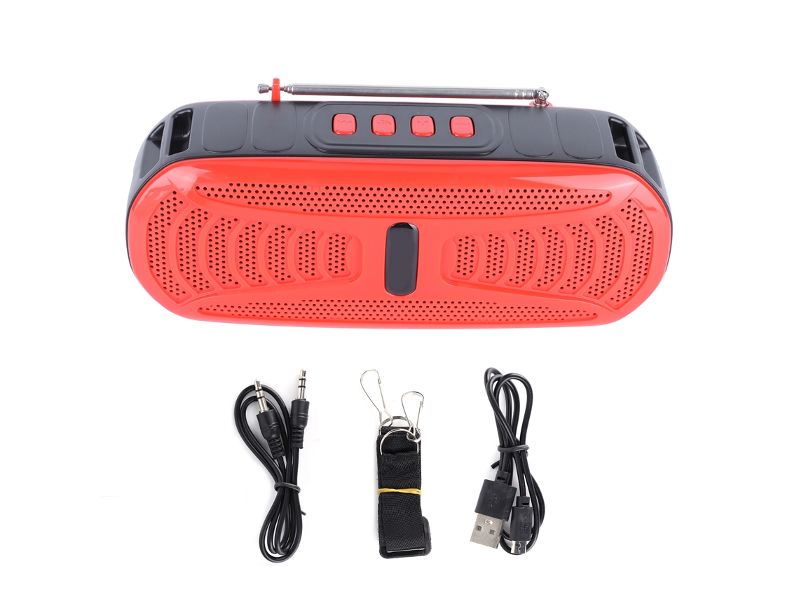 Alto Falante Bluetooth Com Lanterna E Carregamento Solar