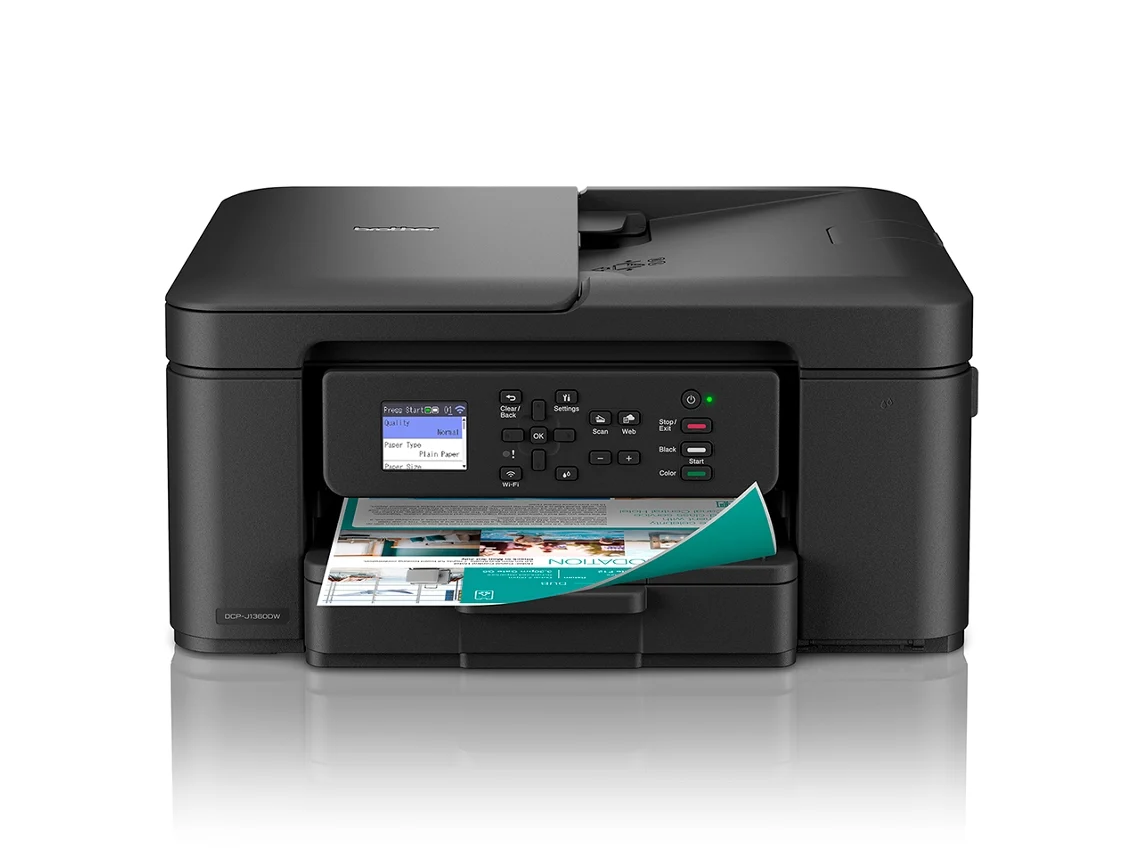Impressora BROTHER Dcpj1360dw (Multifunções - Jato de Tinta -Wifi)