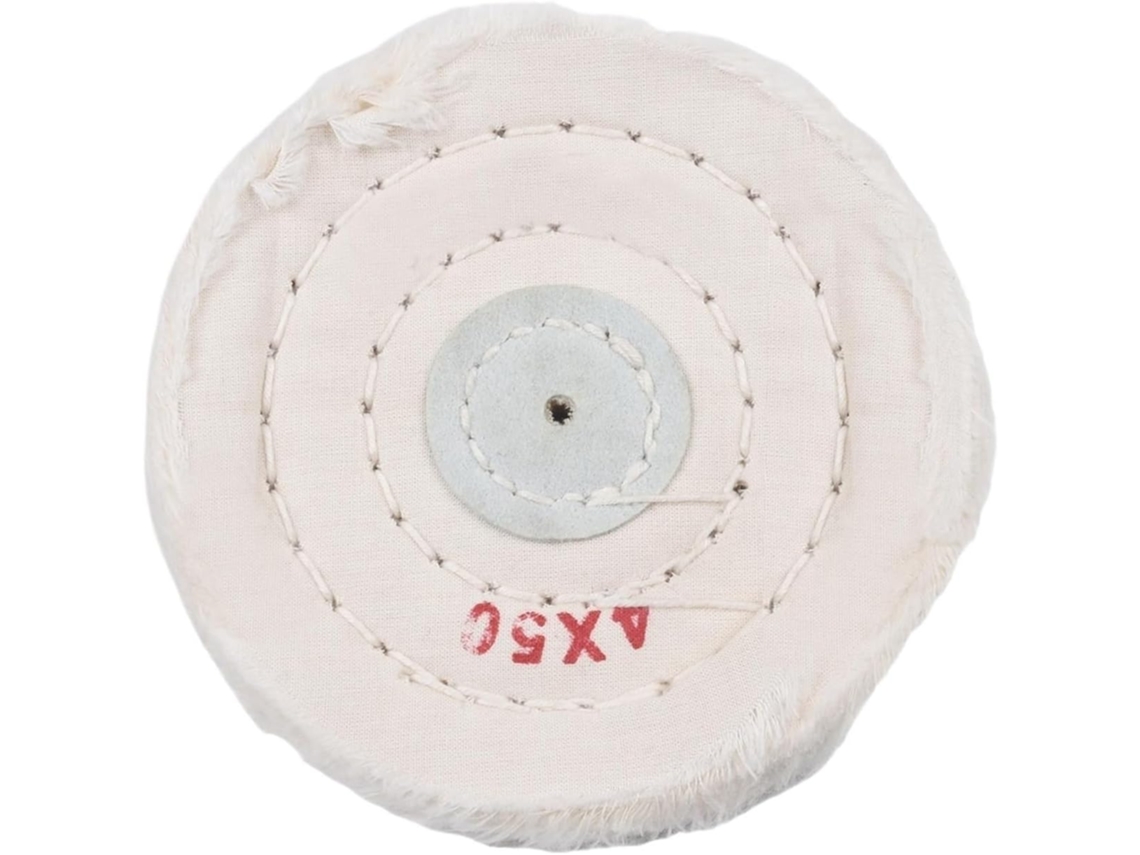 Roda De Polimento Algodão 100 Mm (4 Polegadas), Almofada Para Joias