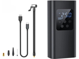 Inflador Portátil De Pneus Para Automóveis – Insuflagem Rápida Sem Fios/com Fios, Adequado Para Automóveis E Motociclos.
