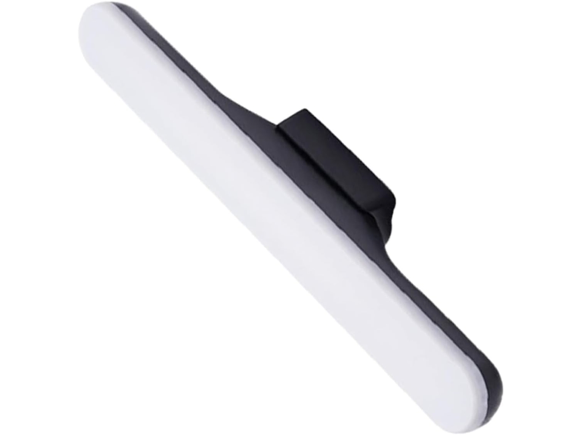 Luminária De Leitura Recarregável Led Com Ímã, Branca, Em Plástico,