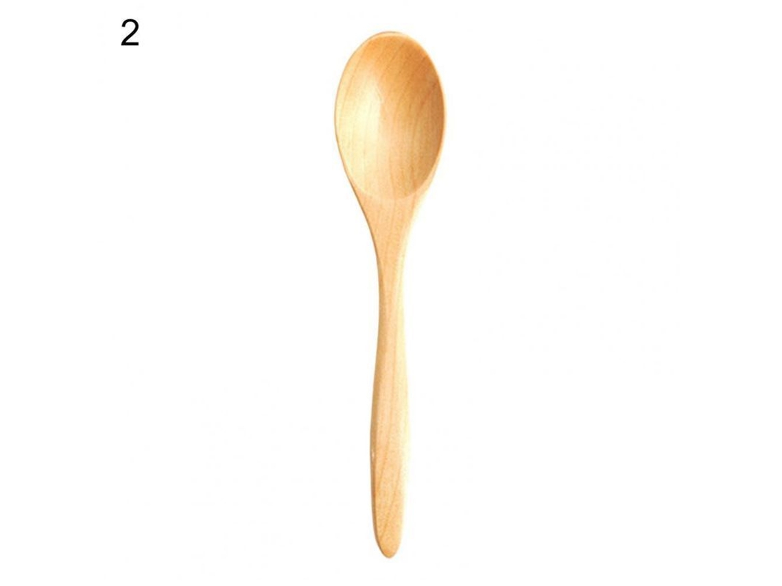 2026 colher de Madeira Cozinha Grau Feed Soft Surface Cabo Ergonômico Manual Lar Icc 2