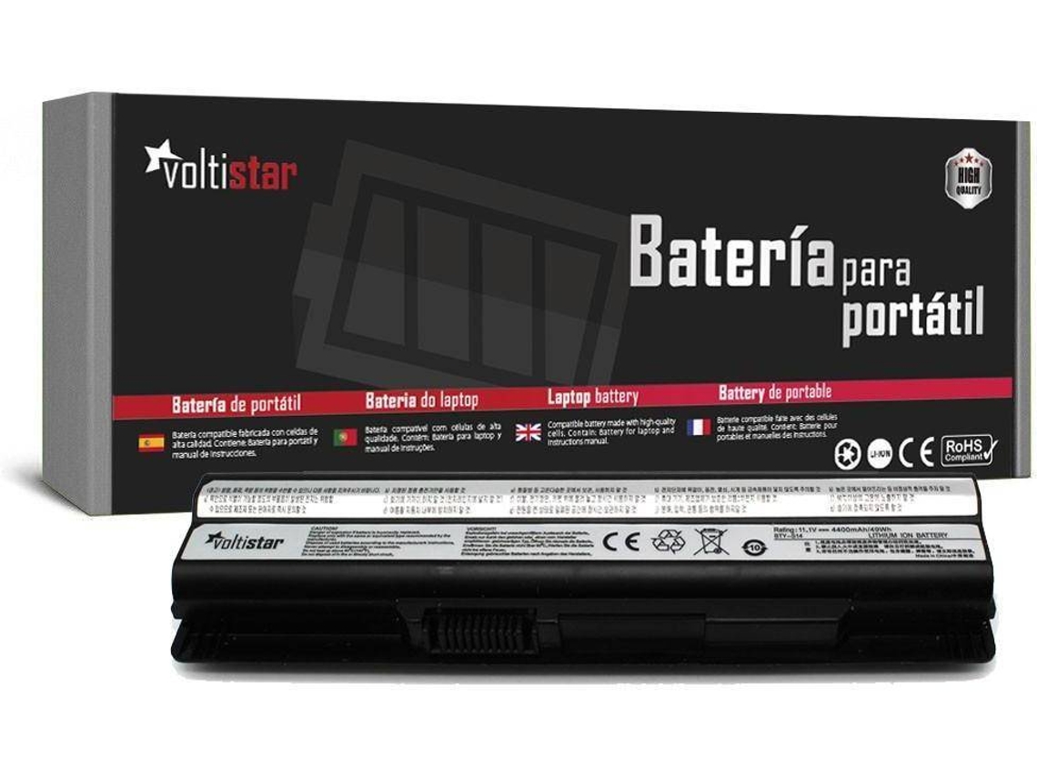 Bateria Portátil VOLTISTAR Msi E2Ms110K2002 E2Ms110W2002 E2Ms115K2002 Bty-S14 Bty-S15