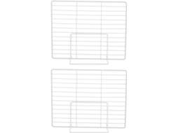 Divisórias Metálicas Ajustáveis para Congelador, 2 Peças, com Altura Regulável e Tecido de Malha CHABERLU