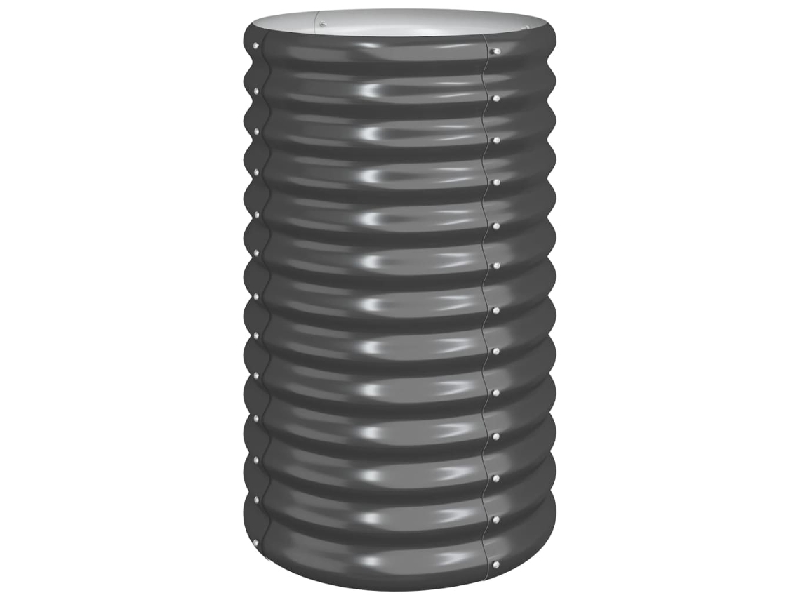 Garden Planter, Garden Planters Vidaxl Antracite Aço (40 X 40 X 68 Cm)