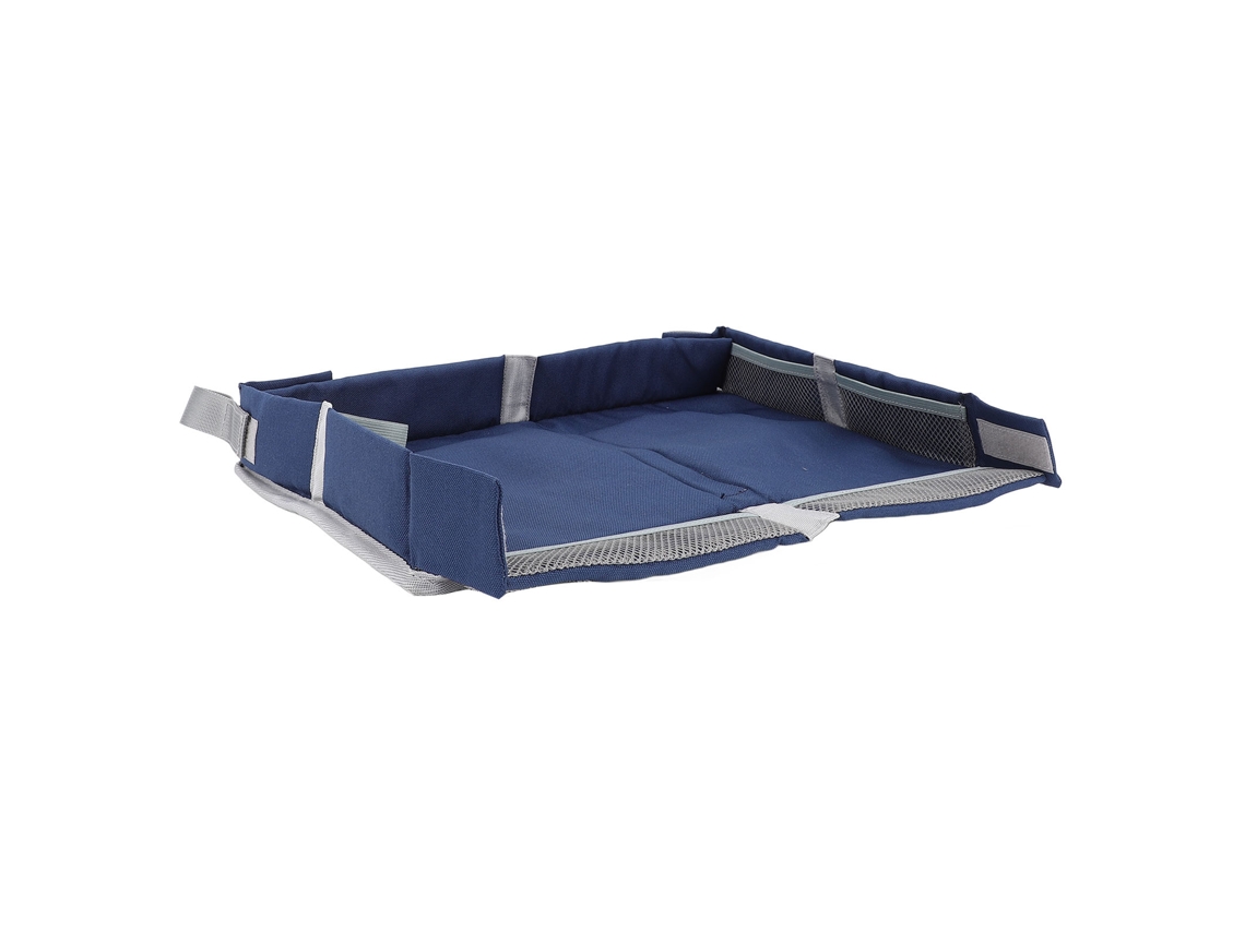 Primerox capa de Mesa Plegável para Viagem Multifuncional Bandeja Organizadora para Avião Trem Adulto Criança Azul Marinho