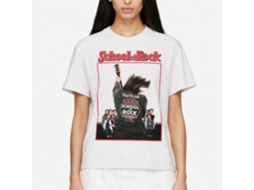 Rockinstone School Of Rock School Of Rock White T-shirt Size:xxl