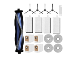 Conjunto De 18 Peças Para Aspirador Robô M3: Escovas Laterais Principais, Panos De Limpeza, Filtros, Sacos De Pó E Peças De Reposição.