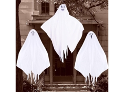 2026 decoraciones de Halloween Ao Ar Livre Linjou 3 Pack, Fantasmas Pendurados para Festa de Halloween