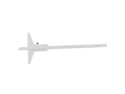 Paquímetro Vernier Para Profundidade Com Visor De Fácil Leitura,