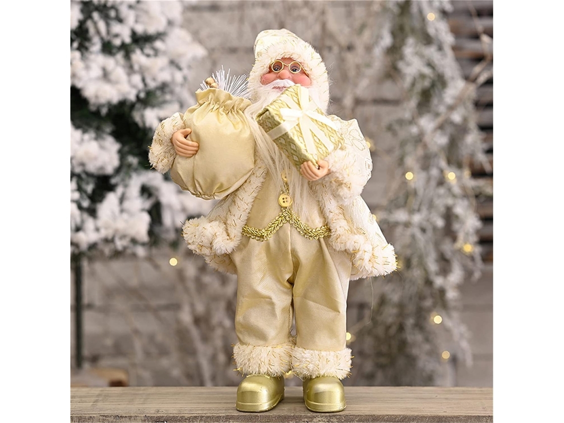 Boneca de Pelúcia Decorativa Natal em Pé, Ergonômica, Uso Diário STELASPLEN