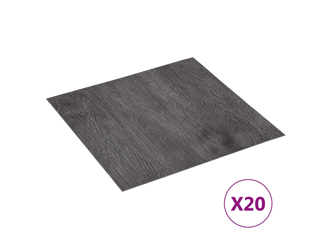 Pranchas de Piso Autoadesivo 30,5 X 30,5 Cm 20 Pcs Pvc MAISON EXCLUSIVE