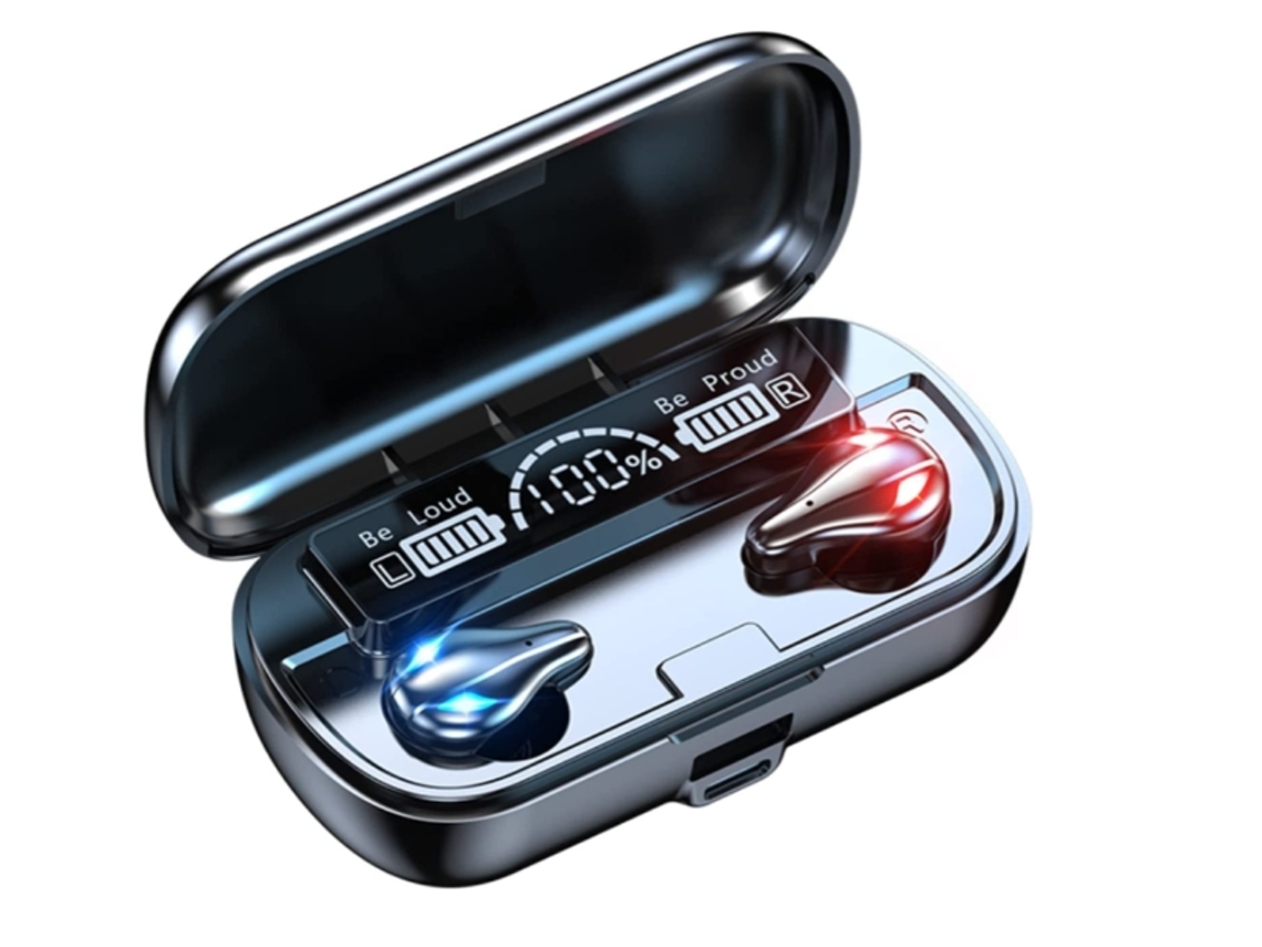 Auriculares True Wireless Bluetooth Preto