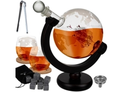 Conjunto De Garrafas Glob Copo De Whisky E Pedras De Whisky Whisky Jortmrd