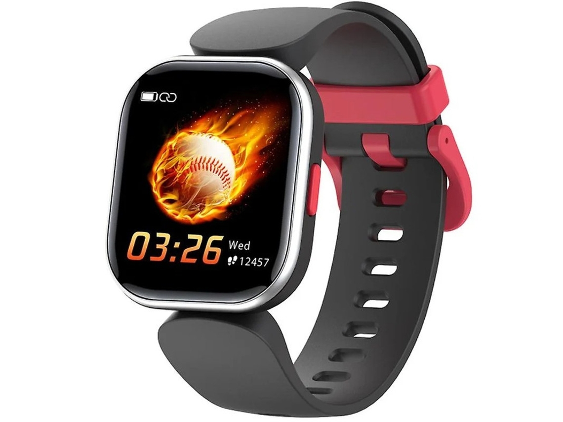 Relógio Inteligente Yizhood para Crianças Meninas Meninos Relógio Inteligente à Prova de Água IP68 com 19 Modos Esportivos e Alarme Preto Yizhood