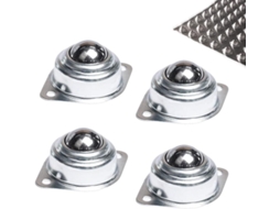 Rodízios Giratórios Com Esferas, 4 Rodízios Para Móveis, Rolamentos De Rolos Cónicos. Aquaforge