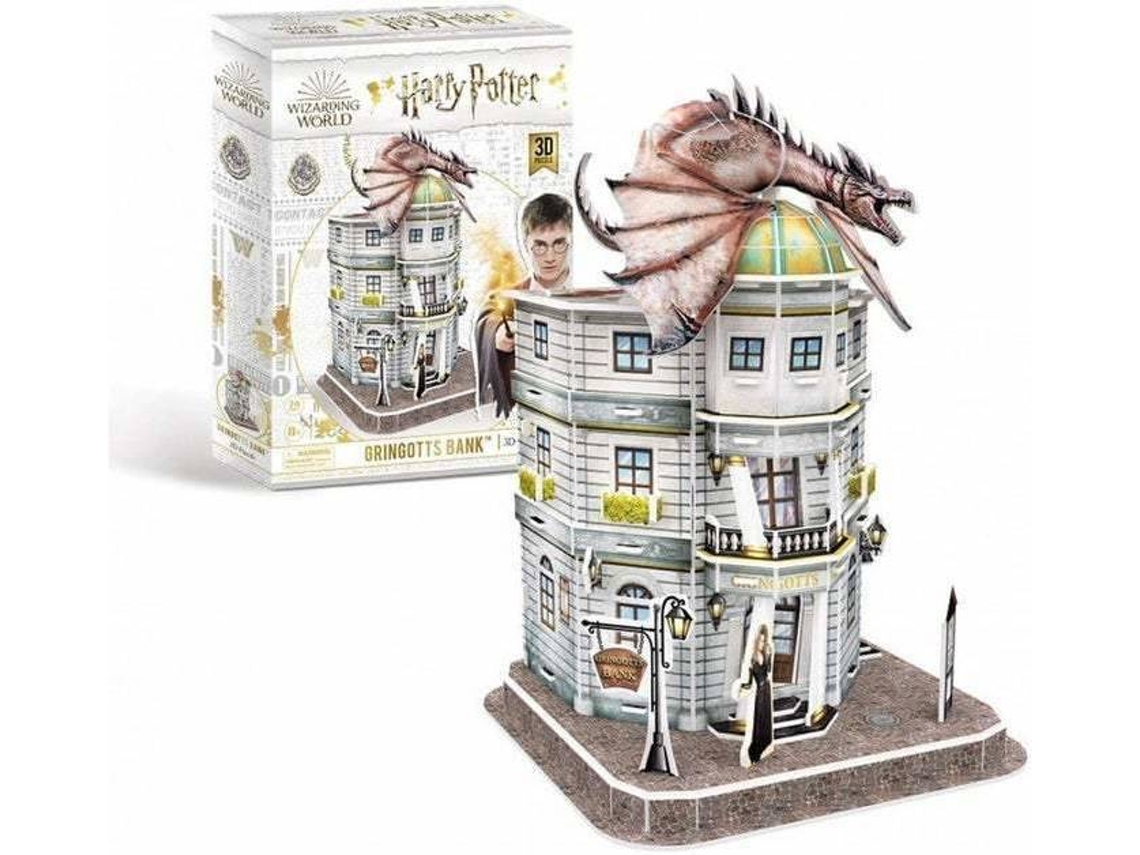 Puzzle 3D HARRY POTTER Diagon Alley Gringotts Bank Worten.pt