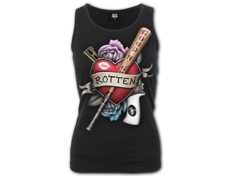 T-shirt Harley Quinn  SUICIDE SQUAD (M - Algod?o - Preto)