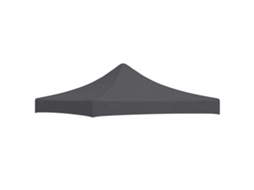 Vidaxl Teto Para Tenda De Festas 3 X 3 M Antracite