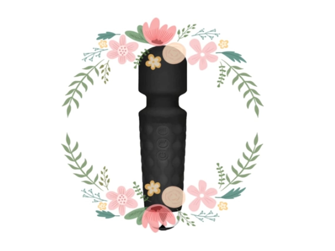 Mini Massagem Pessoal Poderosa Com 20 Modos E 8 Velocidades À Prova Dágua E Recarregável Rosa Ushion
