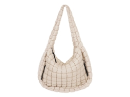 Lurelia Bolsa Tote Feminina Grande Capacidade Fecho De Correr Vários Bolsos Acolchoada Para Trabalho E Uso Diário